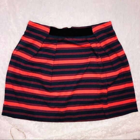 Rachel Rachel Roy stripe cotton skirt with pockets - Picture 1 of 4